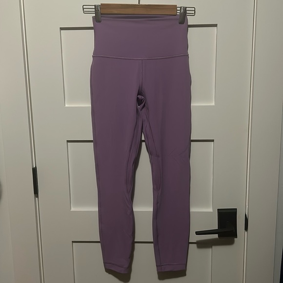 Lululemon 25” Align legging in wisteria purple - Picture 2 of 3